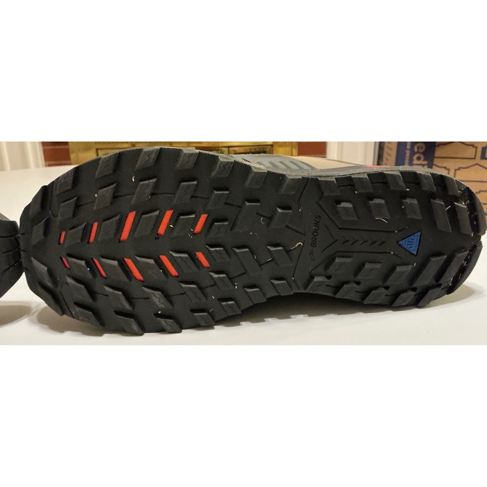 Brooks Cascadia 16 GTX Mens Trail Goretex Running Shoes Black Red  Size 12 - Picture 8 of 9